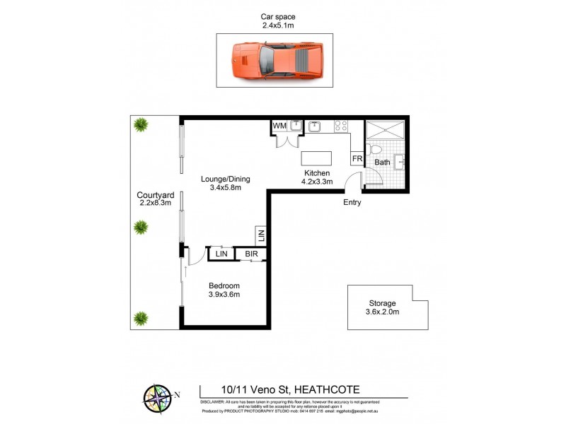 10/11 Veno Street, Heathcote NSW 2233 Floorplan