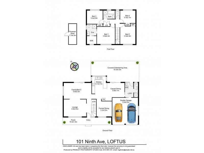 101 Ninth Avenue, Loftus NSW 2232 Floorplan