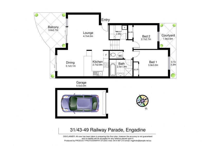 31/43-49 Railway Parade, Engadine NSW 2233 Floorplan