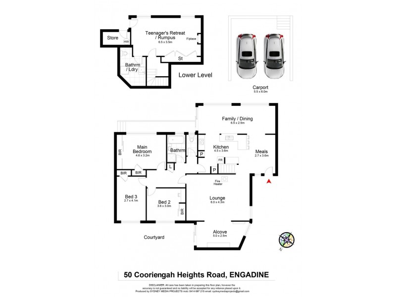 50 Cooriengah Heights Road, Engadine NSW 2233 Floorplan
