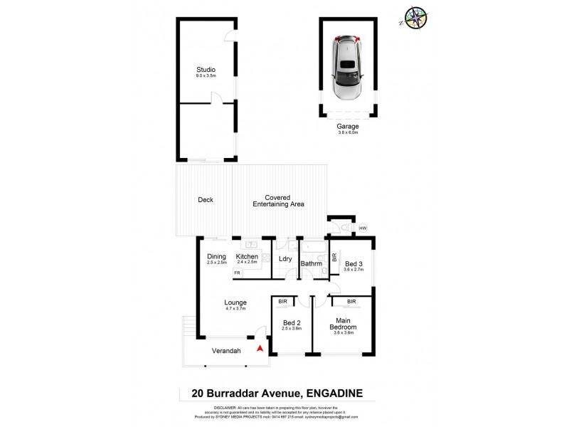 20 Burraddar Avenue, Engadine NSW 2233 Floorplan