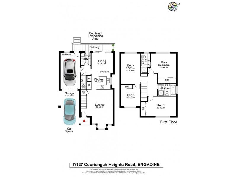 7/127-129 Cooriengah Heights Road, Engadine NSW 2233 Floorplan