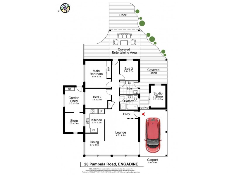 26 Pambula Road, Engadine NSW 2233 Floorplan