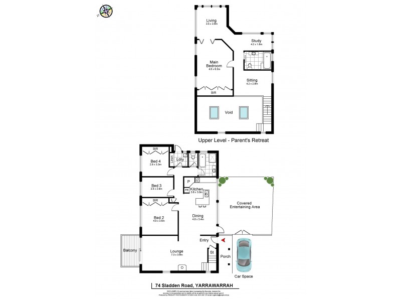74 Sladden Road, Yarrawarrah NSW 2233 Floorplan