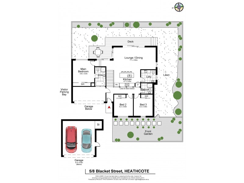 2/8 Blacket Street, Heathcote NSW 2233 Floorplan