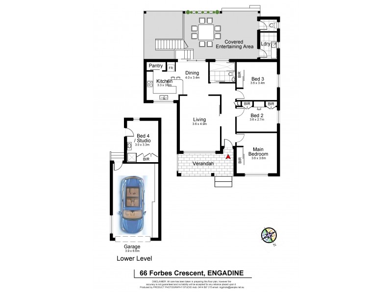 66 Forbes Crescent, Engadine NSW 2233 Floorplan