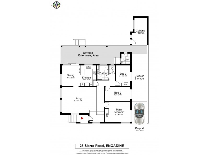 28 Sierra Road, Engadine NSW 2233 Floorplan