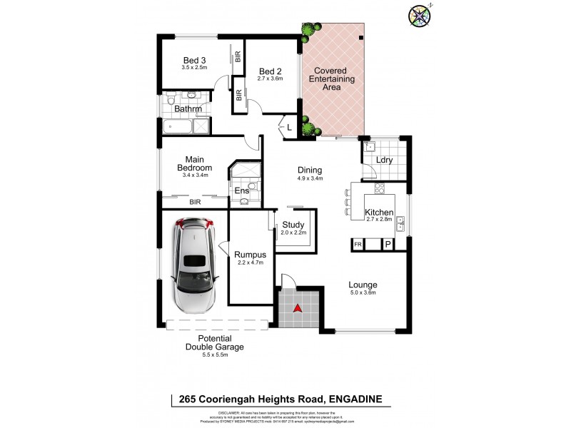 265 Cooriengah Heights Road, Engadine NSW 2233 Floorplan