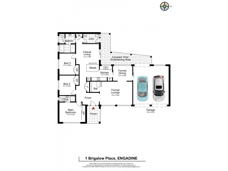 1 Brigalow Place, Engadine NSW 2233 Floorplan