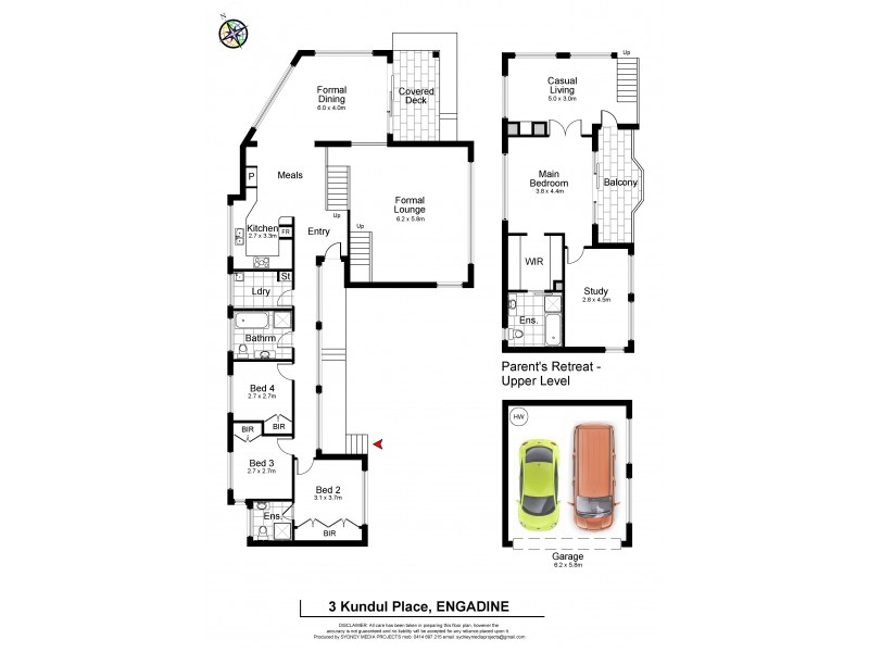3 Kundul Place, Engadine NSW 2233 Floorplan