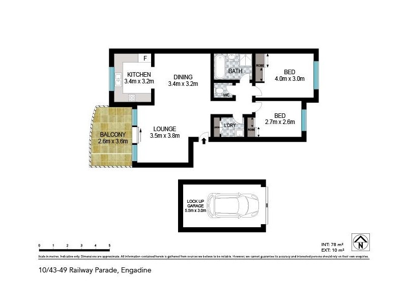 10/43-49 Railway Parade, Engadine NSW 2233 Floorplan
