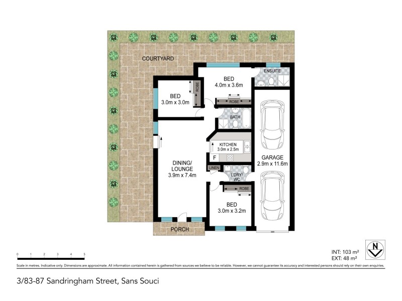 3/83-87 Sandringham Street, Sans Souci NSW 2219