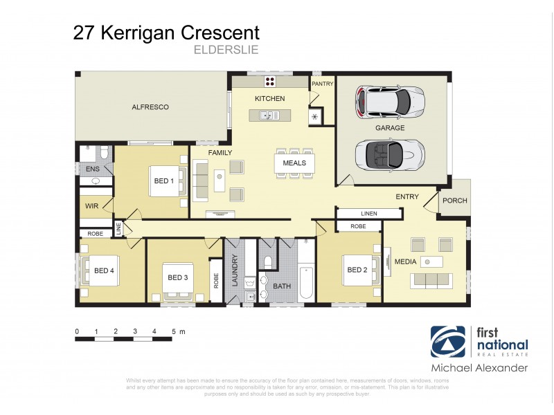 27 Kerrigan Crescent, Elderslie NSW 2570 Floorplan