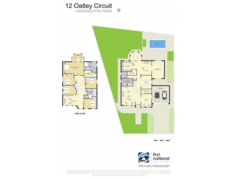 12 Oatley Circuit, Harrington Park NSW 2567 Floorplan