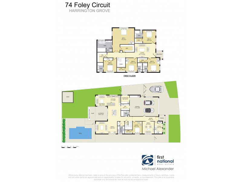 74 Foley Circuit, Harrington Park NSW 2567 Floorplan