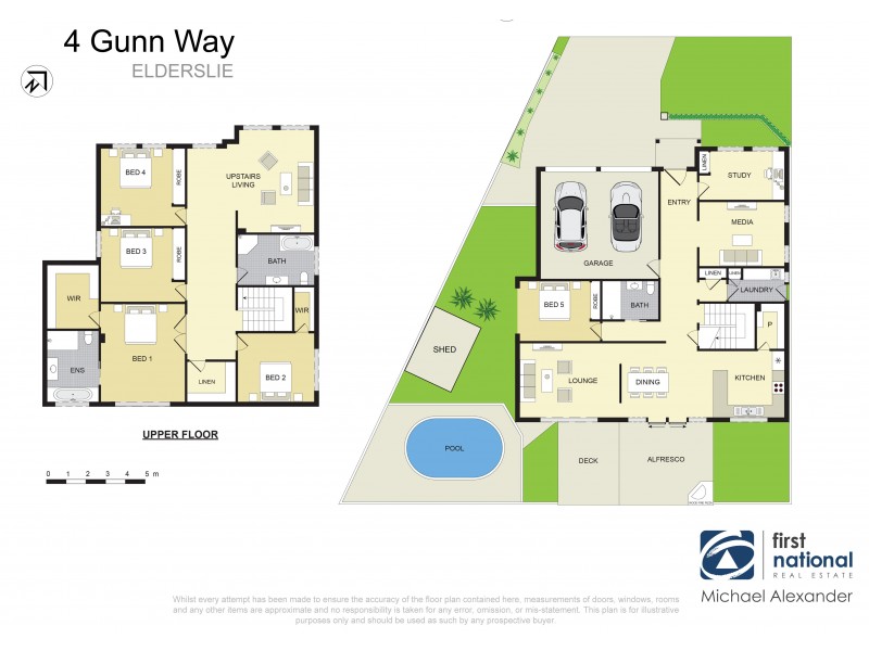 4 Gunn Way, Elderslie NSW 2570 Floorplan