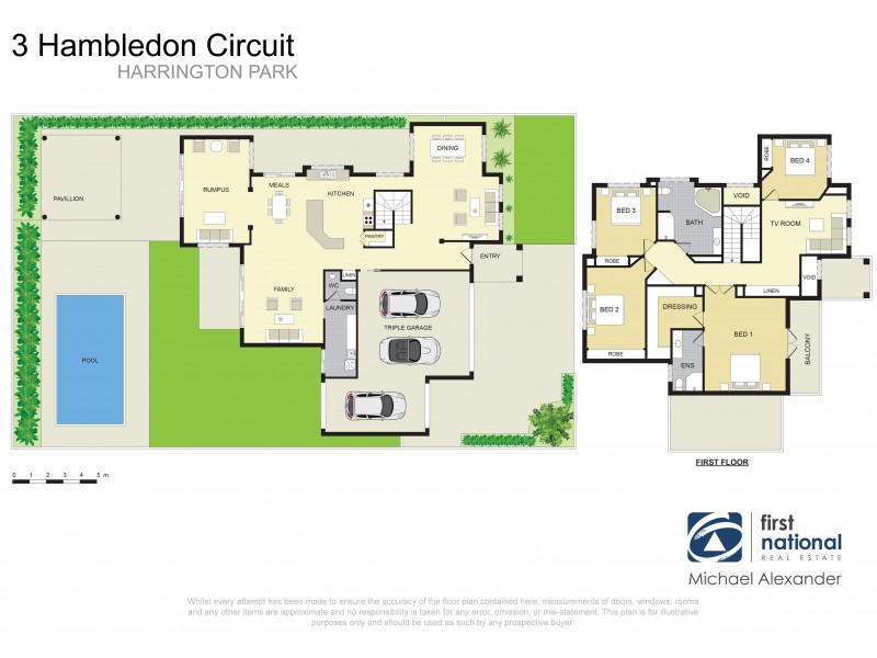 3 Hambledon Circuit, Harrington Park NSW 2567 Floorplan