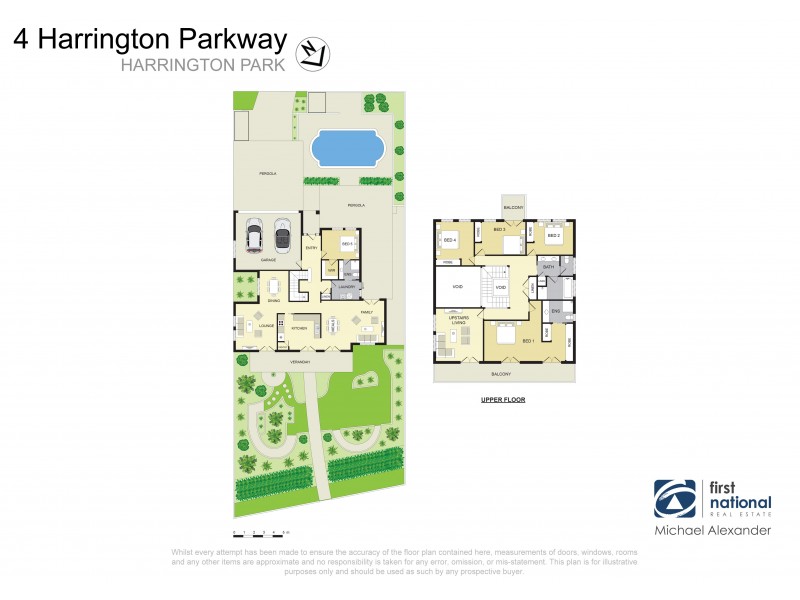 4 Harrington Parkway, Harrington Park NSW 2567 Floorplan