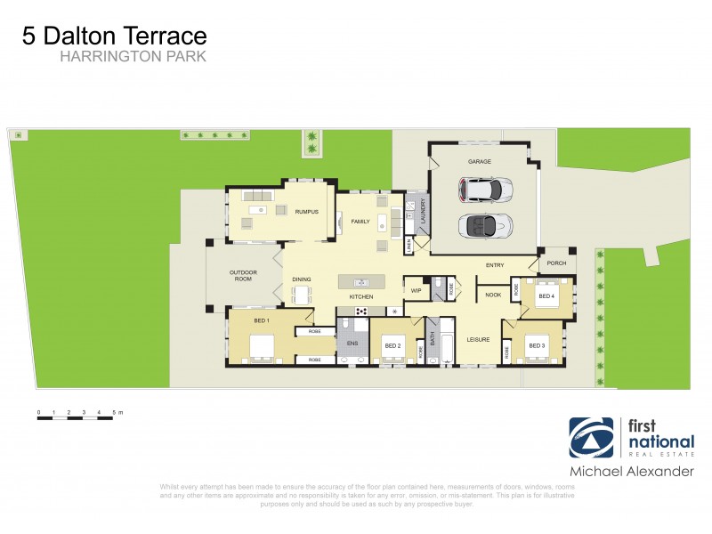 5 Dalton Terrace, Harrington Park NSW 2567 Floorplan