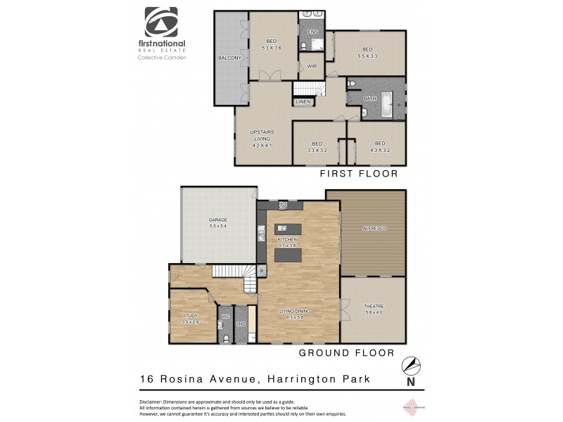 16 Rosina Avenue, Harrington Park NSW 2567 Floorplan