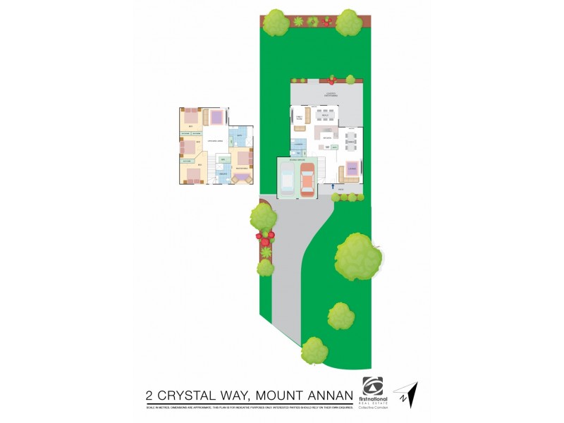 2 Crystal Way, Mount Annan NSW 2567 Floorplan