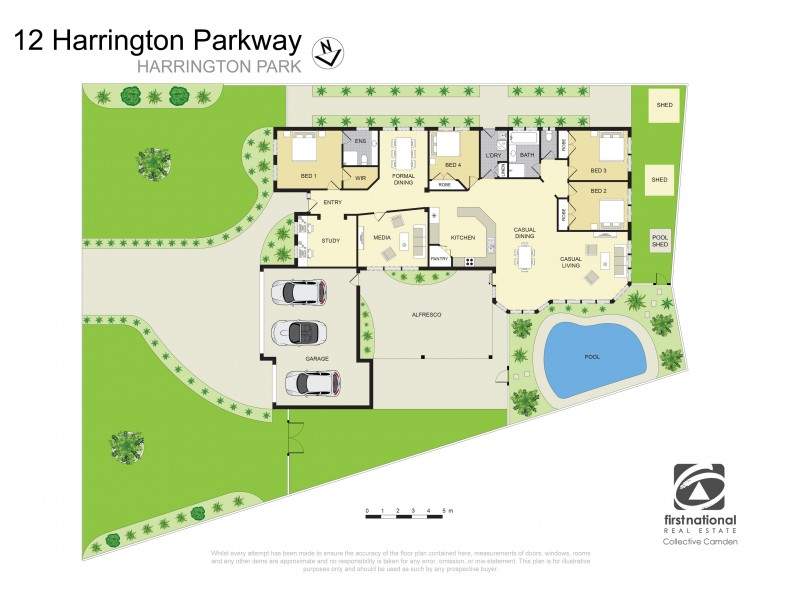 12 Harrington Parkway, Harrington Park NSW 2567 Floorplan