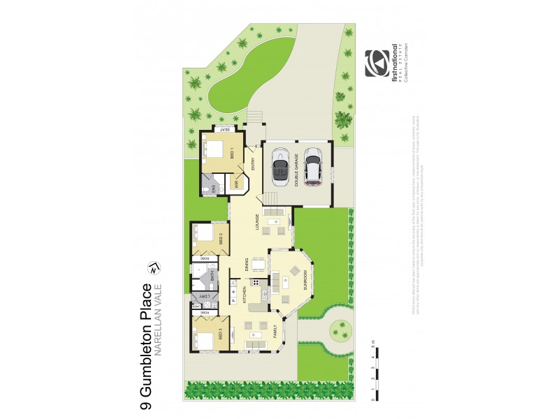 9 Gumbleton Place, Narellan Vale NSW 2567 Floorplan