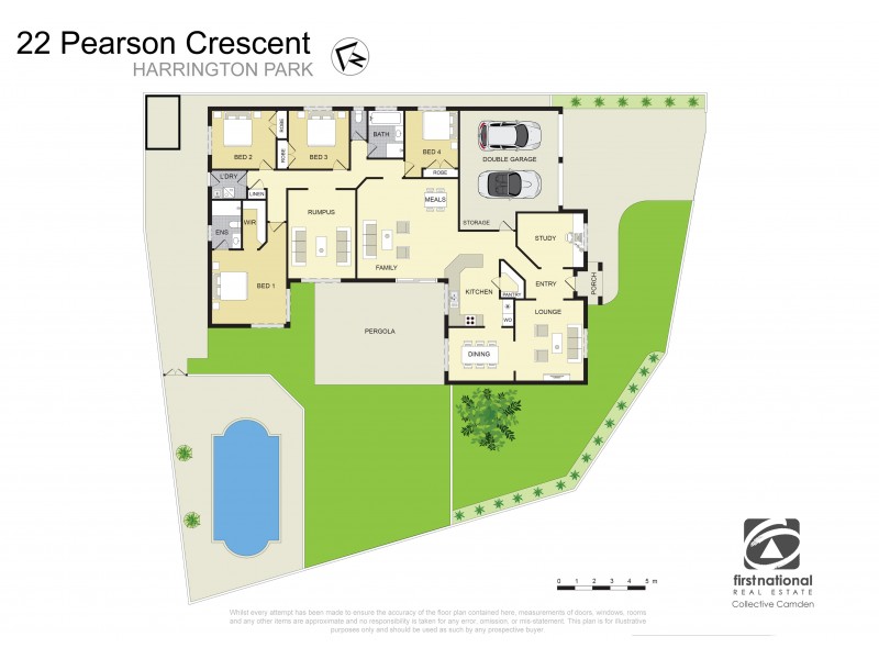 22 Pearson Crescent, Harrington Park NSW 2567 Floorplan