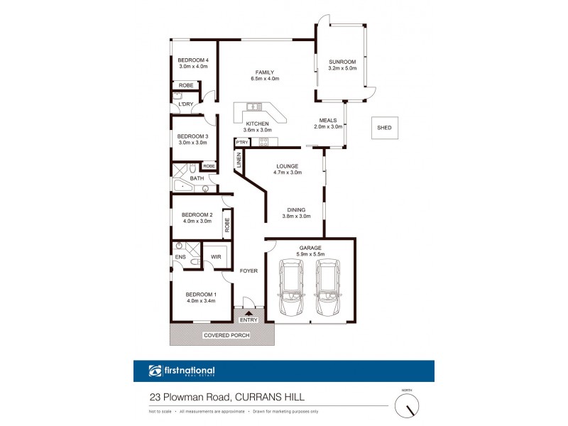 23 Plowman Road, Currans Hill NSW 2567 Floorplan