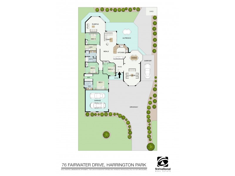 76 Fairwater Drive, Harrington Park NSW 2567 Floorplan