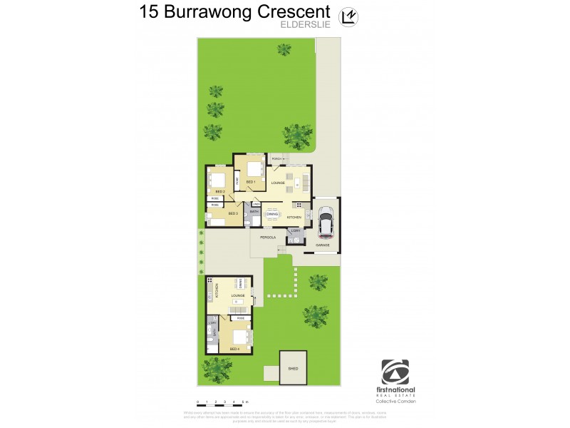 15 BURRAWONG CRESCENT, Elderslie NSW 2570 Floorplan