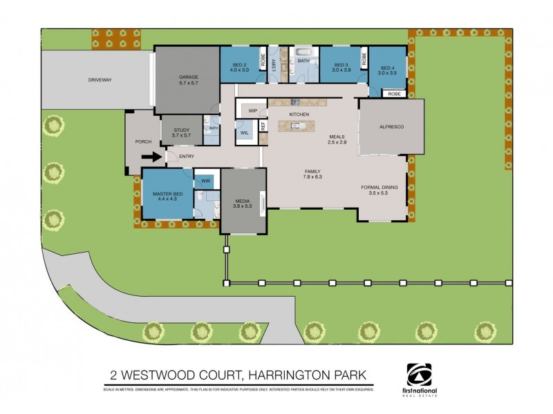 2 WESTWOOD COURT, Harrington Park NSW 2567 Floorplan