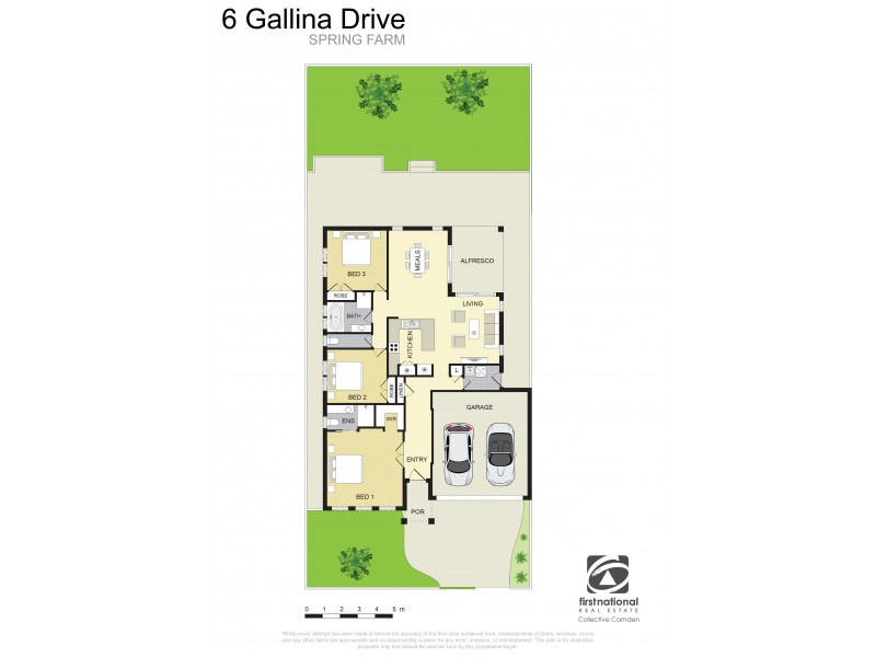 6 GALLINA DRIVE, Spring Farm NSW 2570 Floorplan