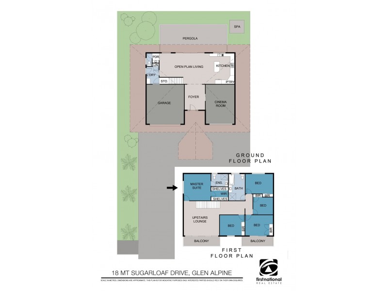 18 Mount Sugarloaf Drive, Glen Alpine NSW 2560 Floorplan