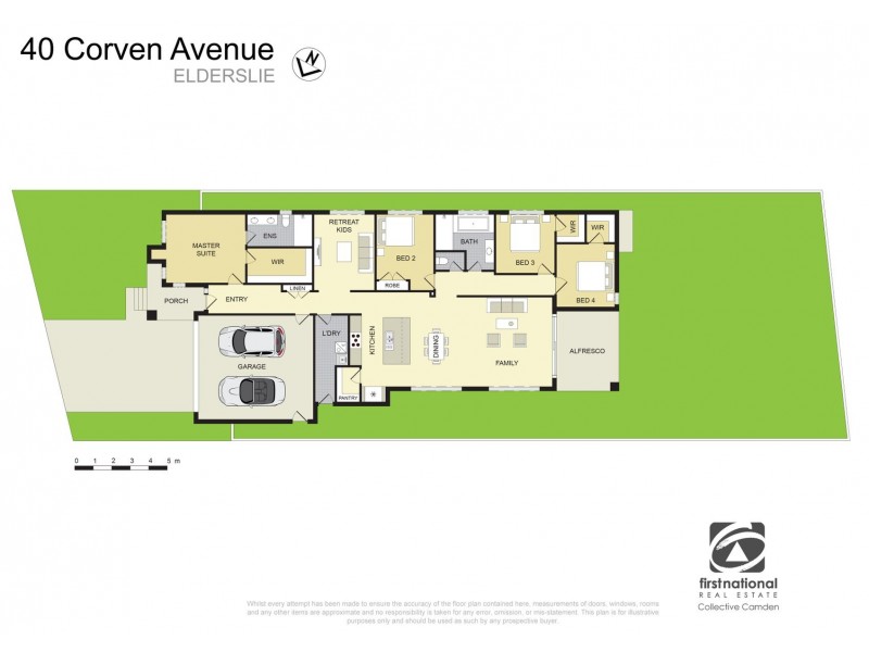 40 Corven Avenue, Elderslie NSW 2570 Floorplan