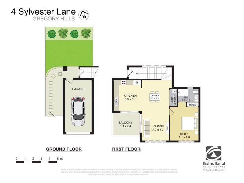 4 Sylvester Lane, Gregory Hills NSW 2557 Floorplan
