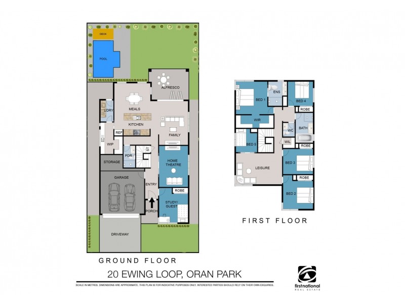 20 Ewing Loop, Oran Park NSW 2570 Floorplan