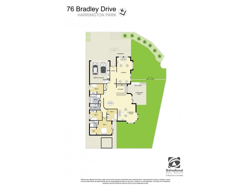 76 Bradley Drive, Harrington Park NSW 2567 Floorplan