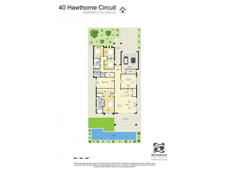 40 Hawthorne Circuit, Harrington Park NSW 2567 Floorplan