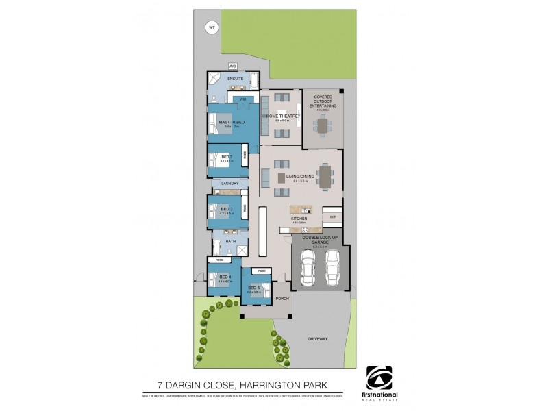 7 Dargin Close, Harrington Park NSW 2567 Floorplan