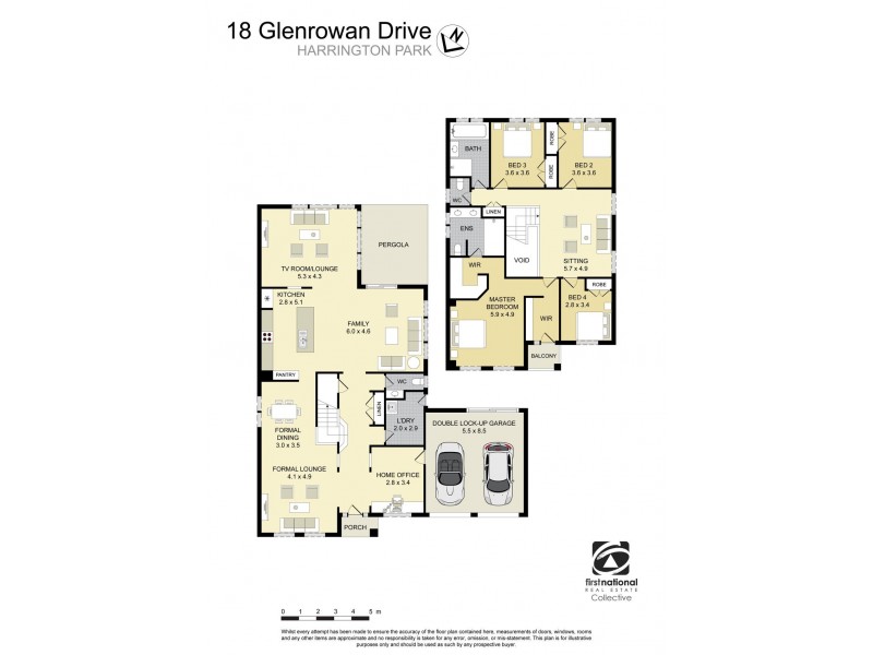 18 Glenrowan Drive, Harrington Park NSW 2567 Floorplan