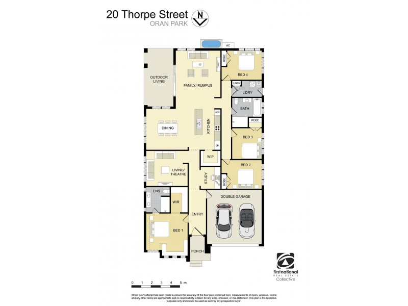 20 Thorpe Circuit, Oran Park NSW 2570 Floorplan