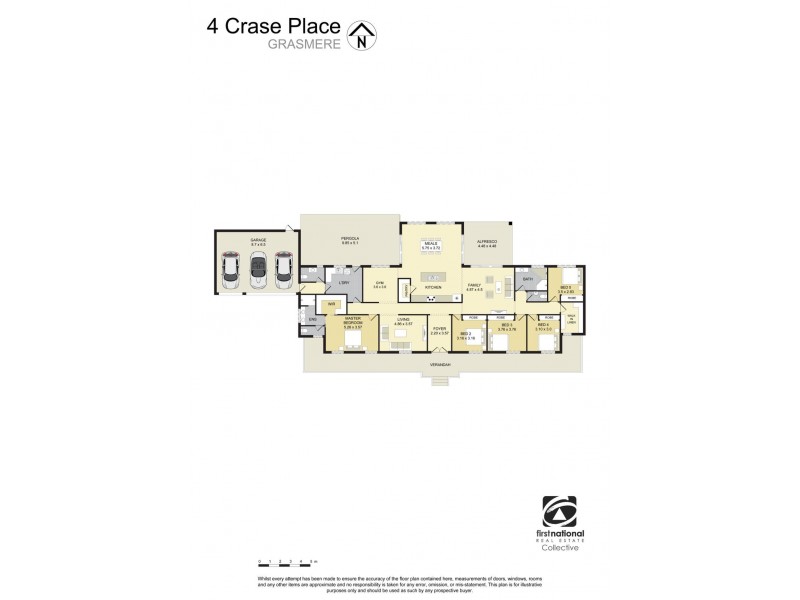 4 Crase Place, Grasmere NSW 2570 Floorplan