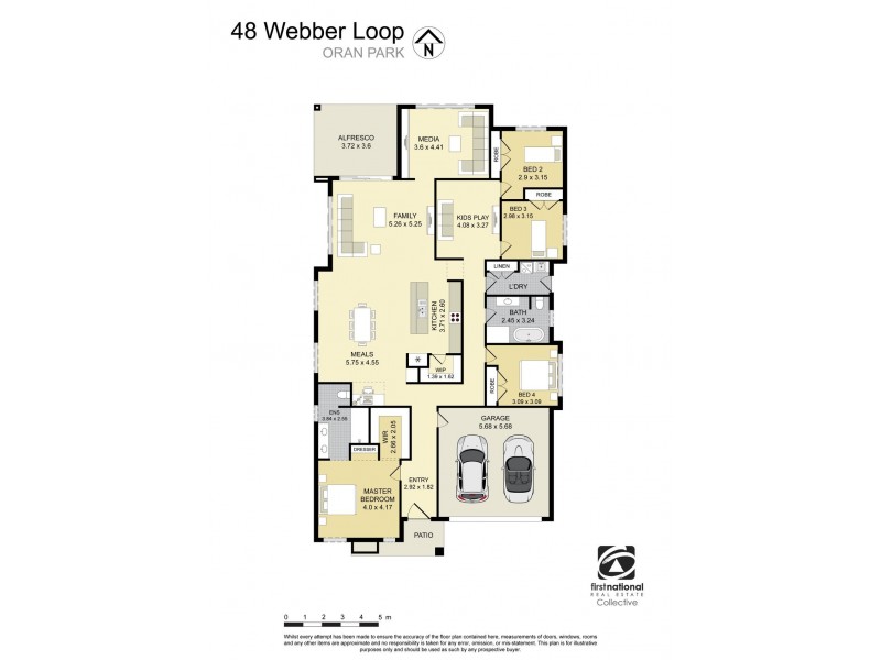 48 Webber Loop, Oran Park NSW 2570 Floorplan