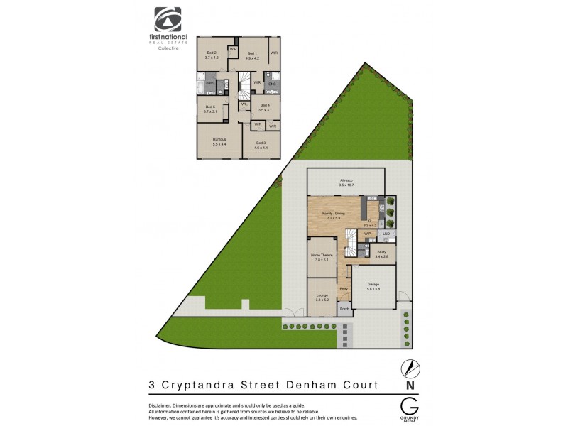 3 Cryptandra Street, Denham Court NSW 2565 Floorplan