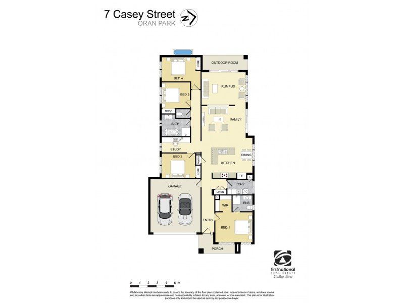7 Casey Street (Catherine Park Estate), Oran Park NSW 2570 Floorplan