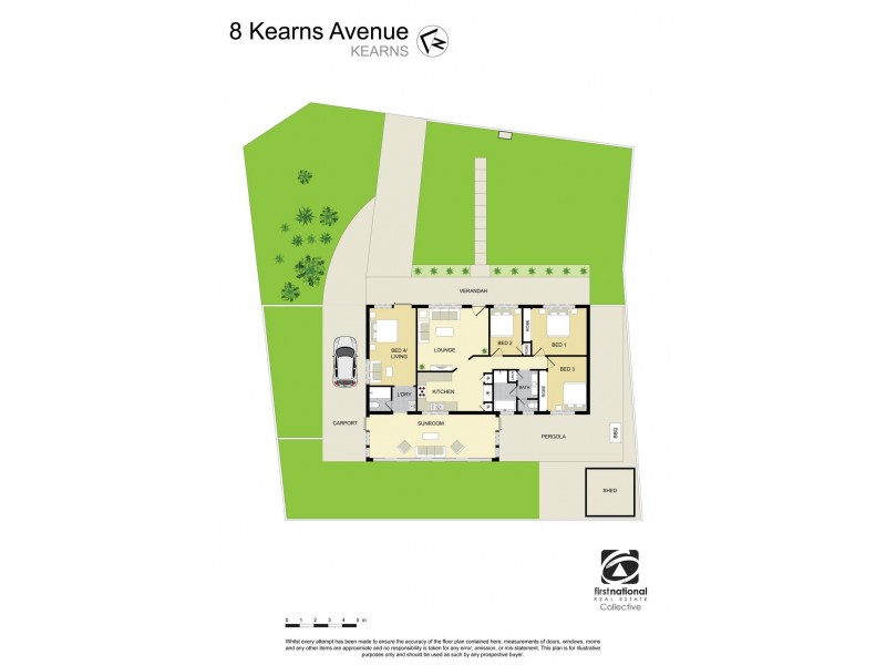 8 Kearns Avenue, Kearns NSW 2558 Floorplan