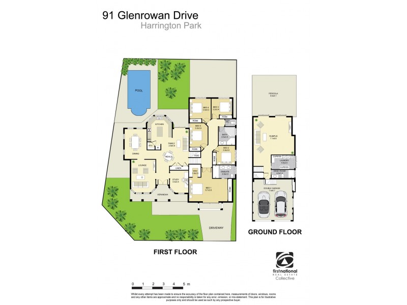 91 Glenrowan Drive, Harrington Park NSW 2567 Floorplan