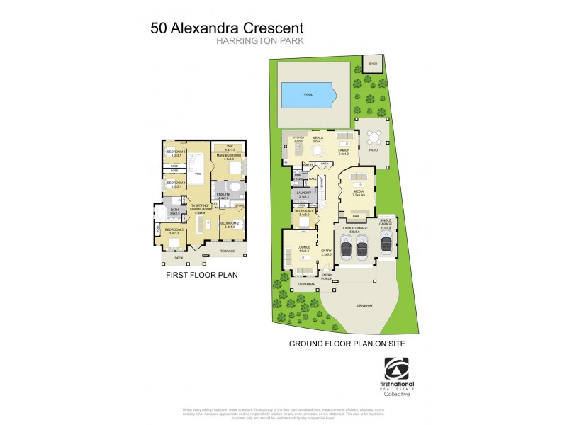 50 Alexandra Crescent, Harrington Park NSW 2567 Floorplan