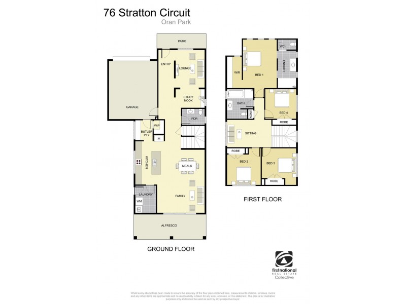 76 Stratton Circuit, Oran Park NSW 2570 Floorplan